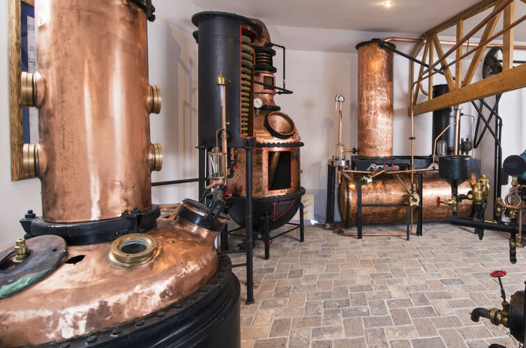 Nostalgische Brennerei